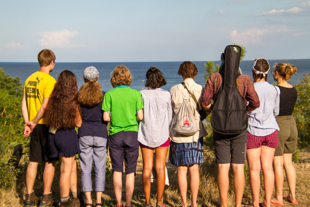 Der Blick auf das Schwarze Meer.